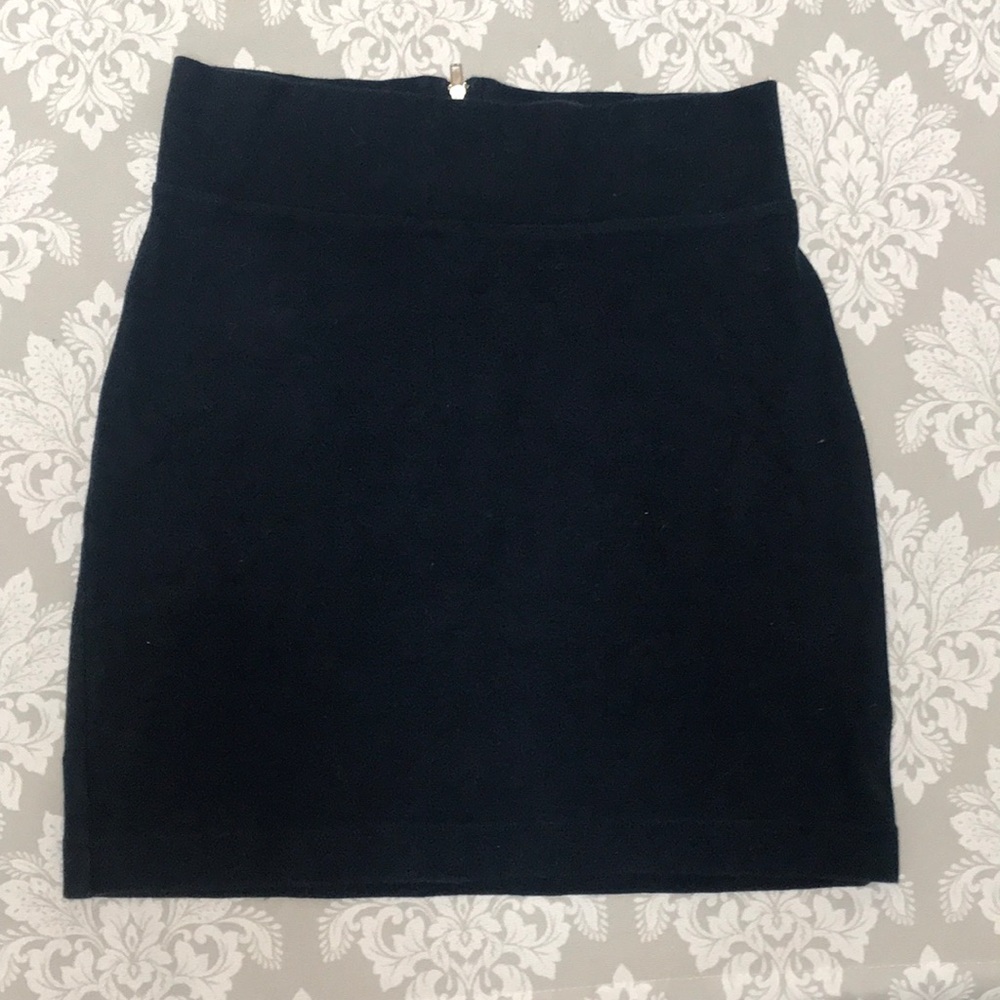 Forever 21 dark navy mini skirt